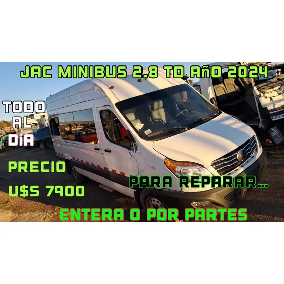 Jac Sunray 2.8 Turbo Diesel Minibus