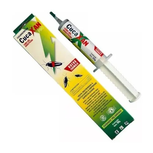 Cucaxan Gel Control De Cucarachas, Baratas Y Chiripas 30 Gr.