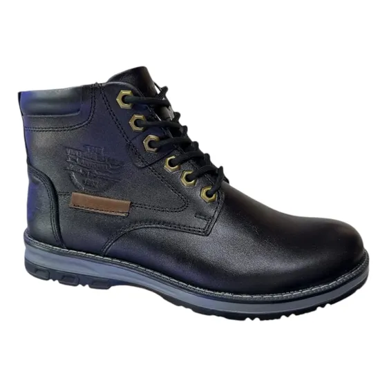 Botin Anrowi De Hombre Cuero Original