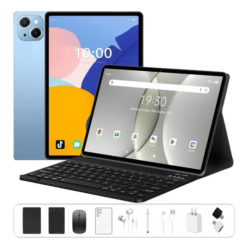 Tablet Android 14 10,1 polegadas HD 22 GB RAM 128 GB ROM (2TB TF