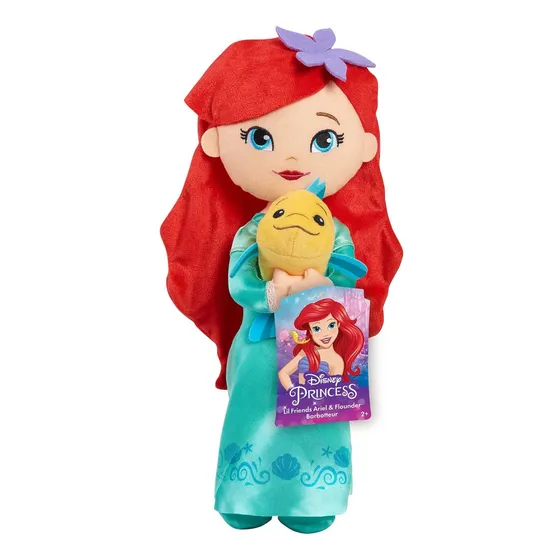 Muñeca De Peluche De Disney Princess Lil Friends Ariel & De