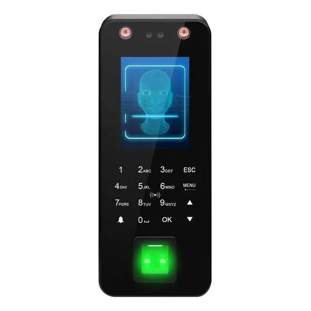 Reloj Control Asistencia Y Acceso Facial 3d Tuya Smart Wifi
