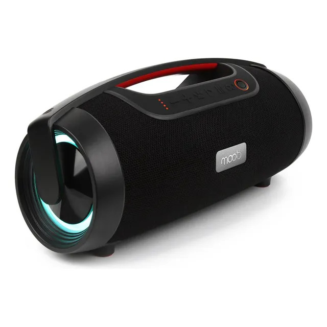 Caixa De Som 80w Moobox Live PortĂĄtil Resistente Ă Ăgua 80w Cor Preto 110v/220v Caixa De Som 80w Moobox Live PortĂĄtil Resistente Ă Ăgua 80w Cor Preto 110v/220v