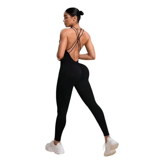 Enterito Deportivo De Dama Con Frunce En La Cola Catsuit