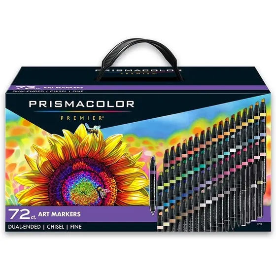 72 Prismacolor Premier Marcadores De Arte De Doble Extremo A