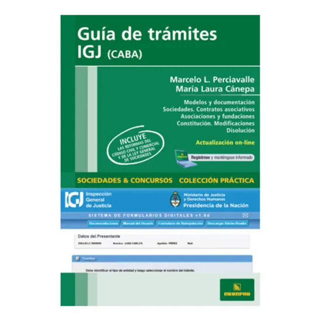 Coleccion Practica: Guia De Tramites Igj (caba) - Perciavall