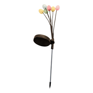 Luz Solar Con Forma De Grieta Multicolor De Pascua Para Pati Luz Solar Con Forma De Grieta Multicolor De Pascua Para Pati