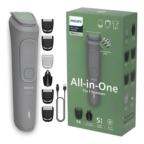 Máquina de cortar cabelo Philips Hc3520/15, cor azul, aço