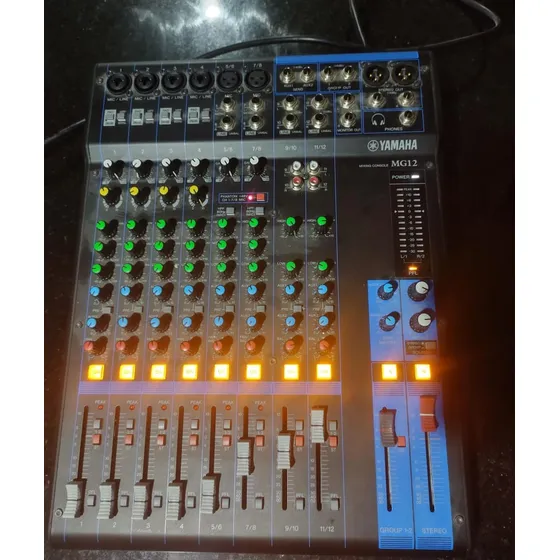 Mesa De Som Yamaha Mg12 | Bivolt Semi-novo