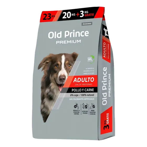 Old Prince Premium Adultos Todos Los Tamaños En Bolsa De 23kg