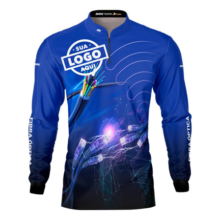 Kit 5 Camisa Brk Personalizado Uniforme Técnico Ti Com Uv50+ Kit 5 Camisa Brk Personalizado Uniforme Técnico Ti Com Uv50+