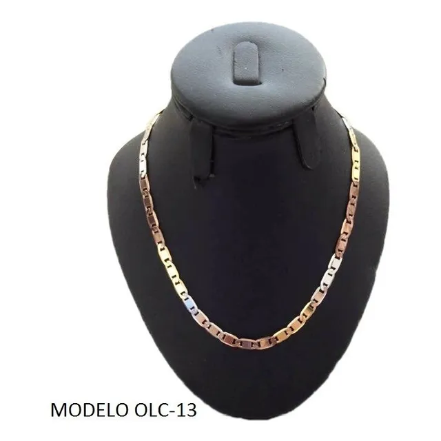 Cadenas Oro Laminado Para Damas Estilo Cartier 3 Tonos