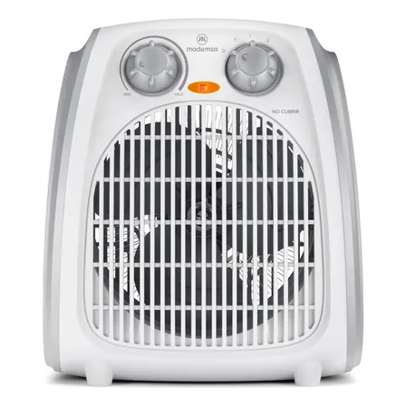 Termoventilador Mademsa 1800w 2 Velocidades Termostato Tv300 Blanco