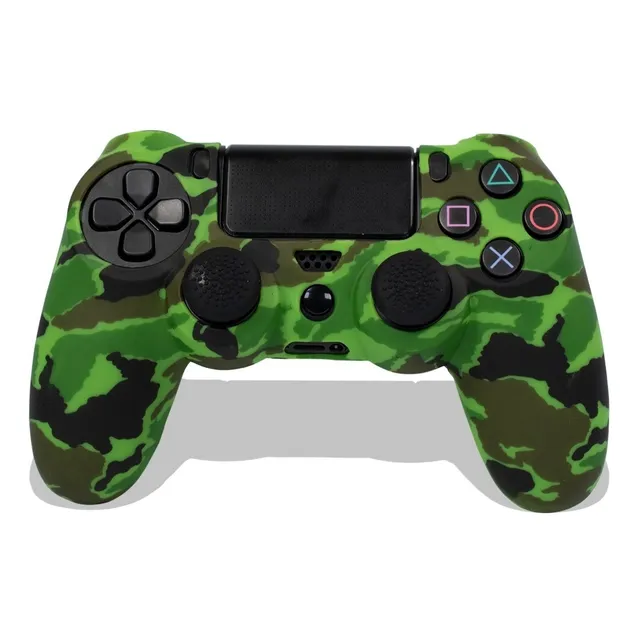 Funda De Silicona Para Mando De Ps4 Verde Claro