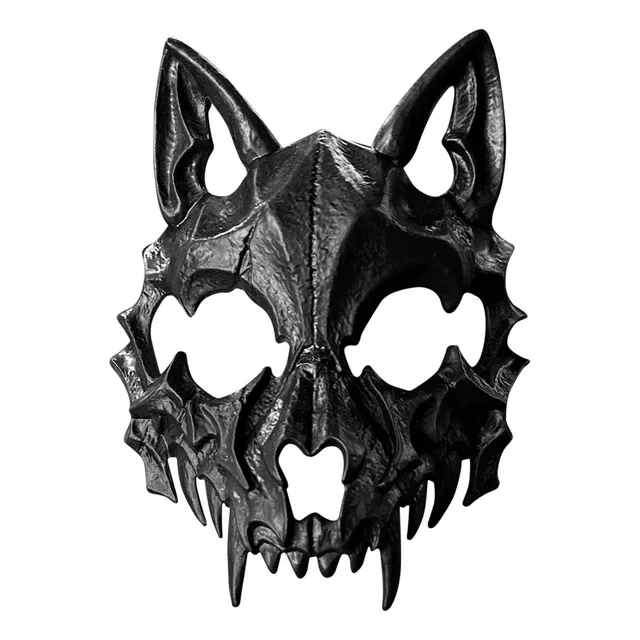Máscara Cráneo De Perro Purga Demonio Halloween Of-1430