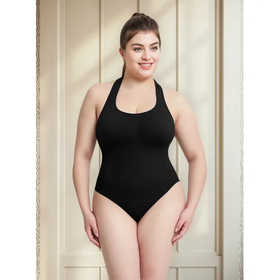 Body Shaper Con Espalda En T De Talla Grande - Body De Entre