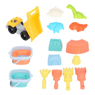 Juego De Juguetes De Playa, Cubo De Silicona Plegable Para N Juego De Juguetes De Playa, Cubo De Silicona Plegable Para N