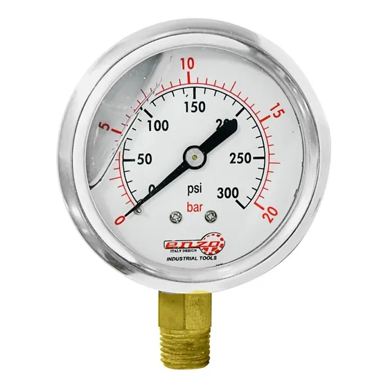 Manómetro Líquido 2.5 Pulgadas 0-5000psi Zg-03d 0-5000