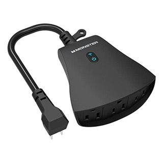 Control Wifi Monster Smart Power Outlet Para Interiores Y Ex Control Wifi Monster Smart Power Outlet Para Interiores Y Ex