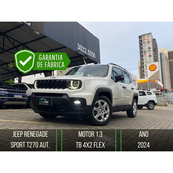 Jeep Renegade Sport T270 1.3 Tb 4x2 Flex Aut.