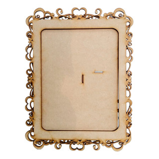 Porta Retrato Barroco Marco Vintage Mdf Tamaño Carta Porta Retrato Barroco Marco Vintage Mdf Tamaño Carta