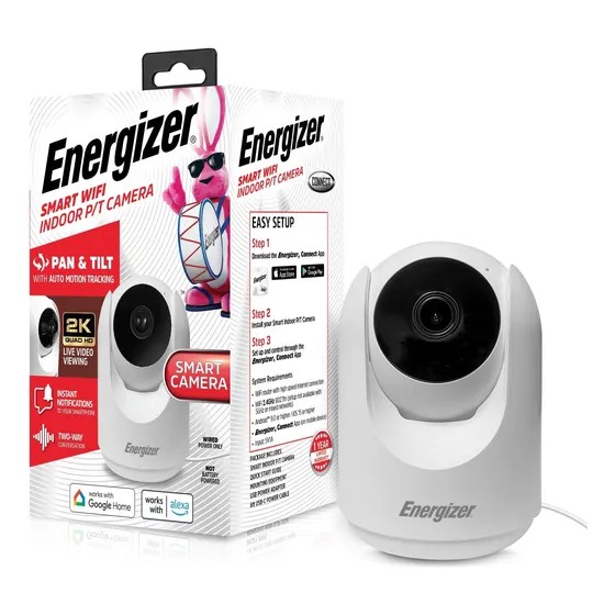 Cámara Con Cableas De Interiores De Energizer Smart 2k, De Y