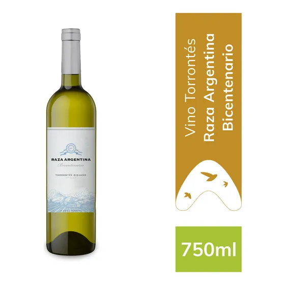 Vino Torrontés Raza Argentina Bicentenario
