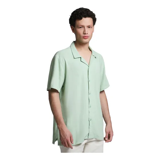 Camisa Manga Corta Lob Ccck0686 Hombre