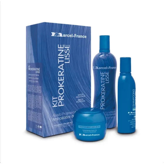 Kit Prokeratine Lisse Marcel France Ori - mL a $652