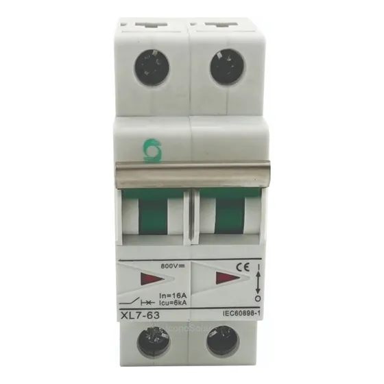 Disjuntor Dc Cc 16a 20a 25a 32a 40a 63a - Solar Fotovoltaico