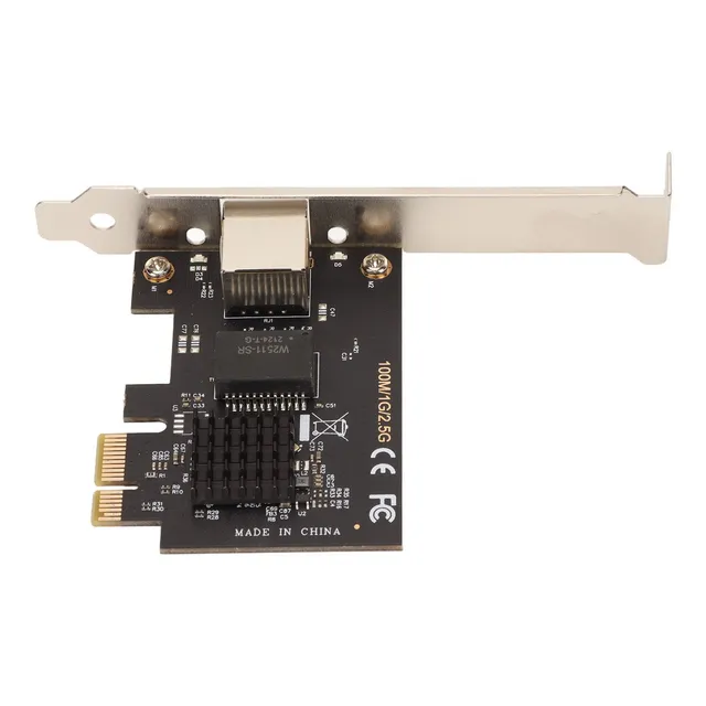 Tarjeta Adaptadora De Red Ethernet 2.5g Pciex1 Rtl8125b 2.5g