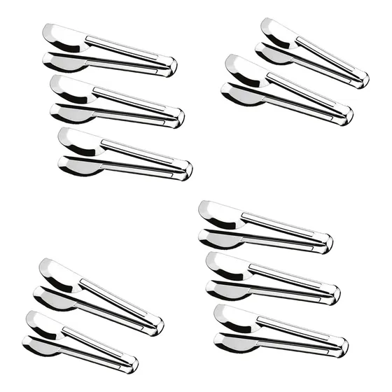 Cnjt 10 Pegador Para Salada Aço Inox 29 Cm  