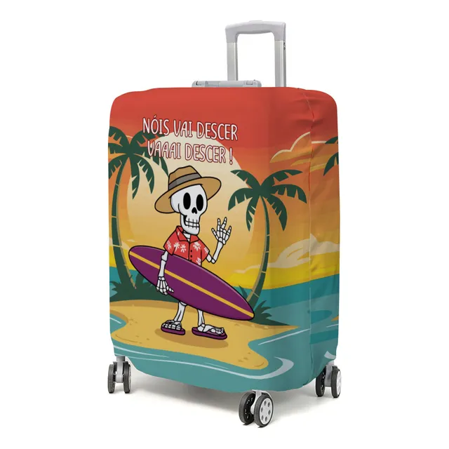 Capa Decorativa Para Mala De Viagem Vários Modelos 35x55cm