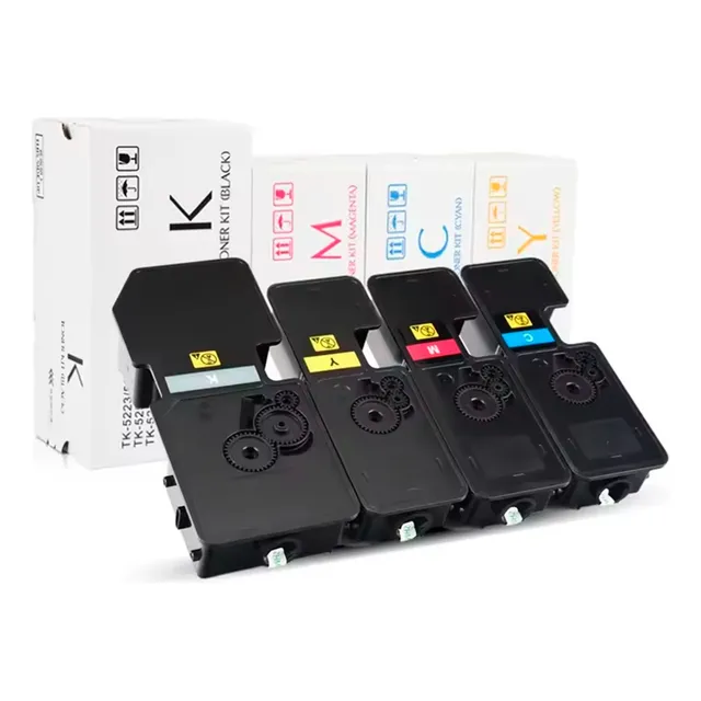 4 Toner Compatible Con Kyocera Tk-5442 Pa2100cx Ma2100cfx Negro/cian/magenta/amarillo