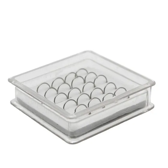 Argolla Nariz Piercing 20 Unidades 8mm Abiertas Color Plata