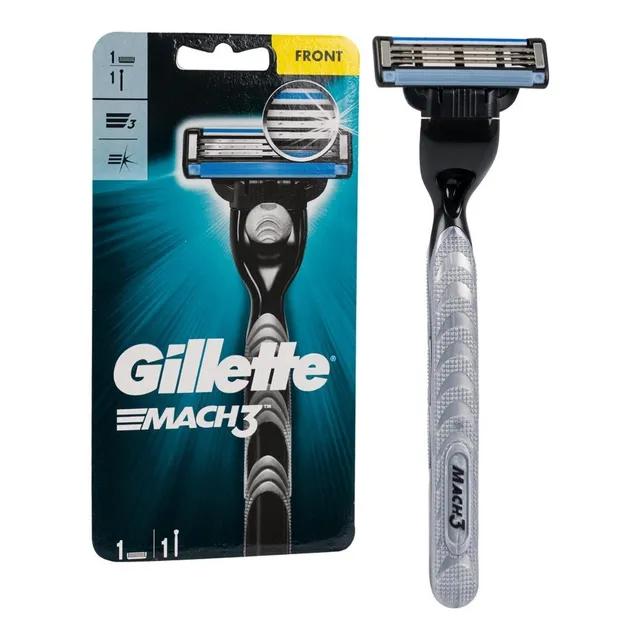 Afeitadora Gillette Mach 3 La Mas Usada En El Mundo Excelent