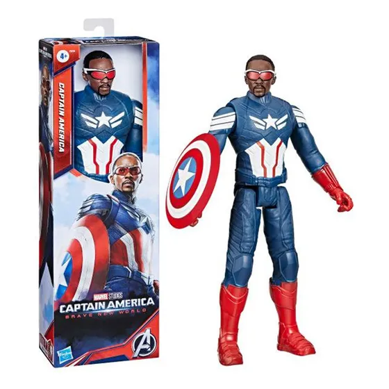 Figura De Accion Capitan America Brave New World Hasbro