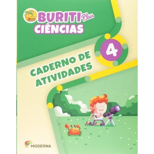 Buriti Plus Ciencias: 4 Ano - Caderno De Atividades, De Editora Moderna. Editora Editora Moderna - Cadastro Li, Capa Mole Em Português, 2019