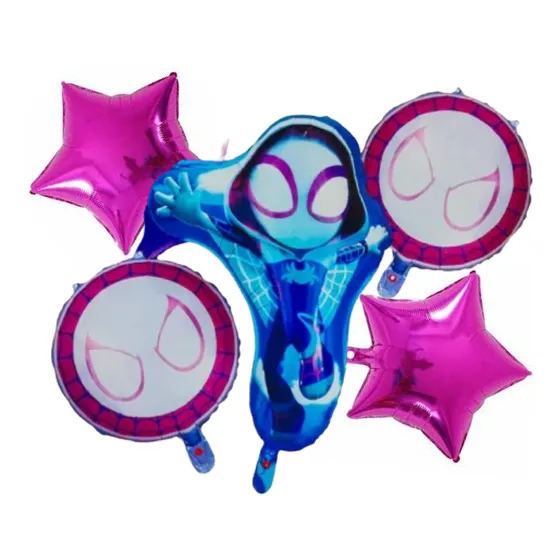 Globos Gwen Ghost Spider Spidey Amazing Friends
