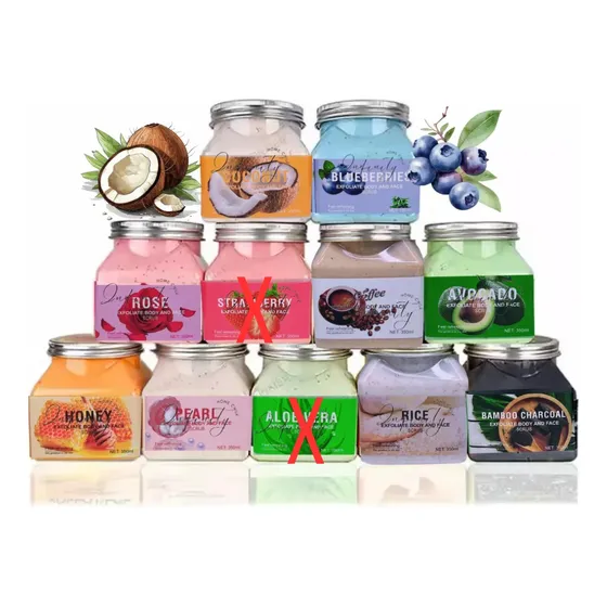 Exfoliante Facial Y Corporal Aromas A Elección 