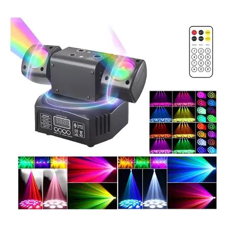 Cabeza Movil Roboticas Led Lluz Dj Luces De Escenario Dmx512