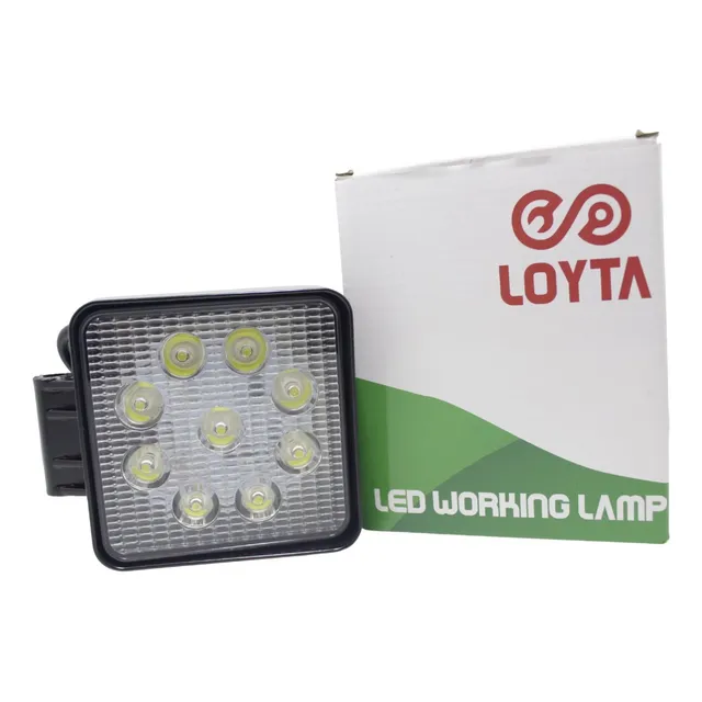 Exploradora Led Cuadrada Spot  9 Bombillos - Loyta