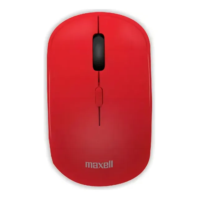Mouse inalámbrico Maxell MOWL-100 MOWL-100 ROJO rojo