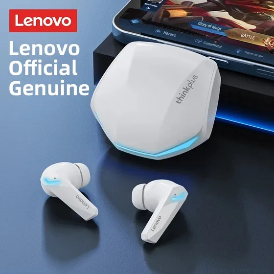 Lenovo Audífonos Inalámbricos Bluetooth 5.3 Gaming Pro Dual