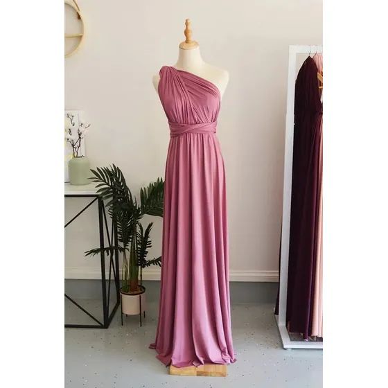 . Vestido Casual Convertible Multiformas Varios Colores +