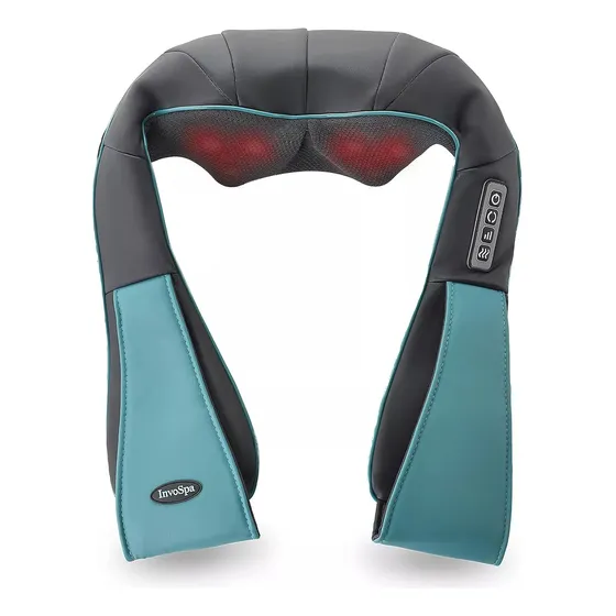 Masajeador Eléctrico De Cuello Y Espalda Con Calor Invospa
