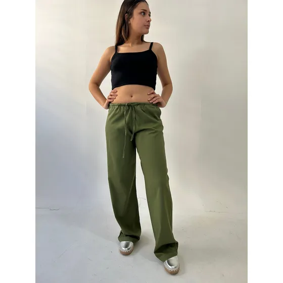 Pantalón Isadora Recto De Lino Byh Jeans
