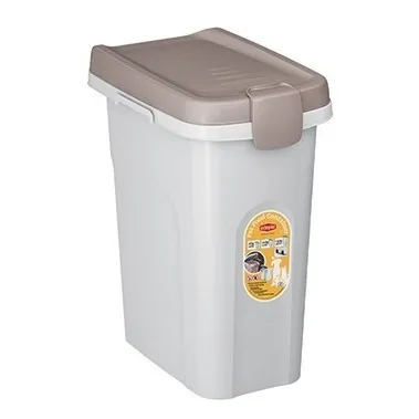 Contenedor Plastico Para El Alimento Perro Gato 40 Lts 15 Kg