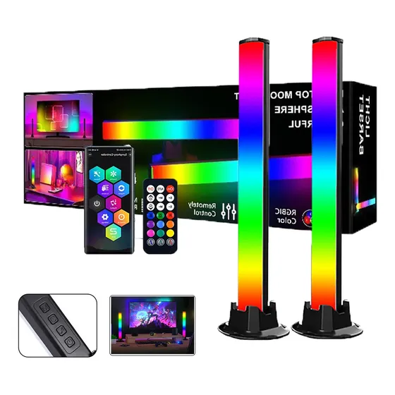 Barra De Luz Led Rgb Smart Para Ambiente 32cm 2pcs 5v