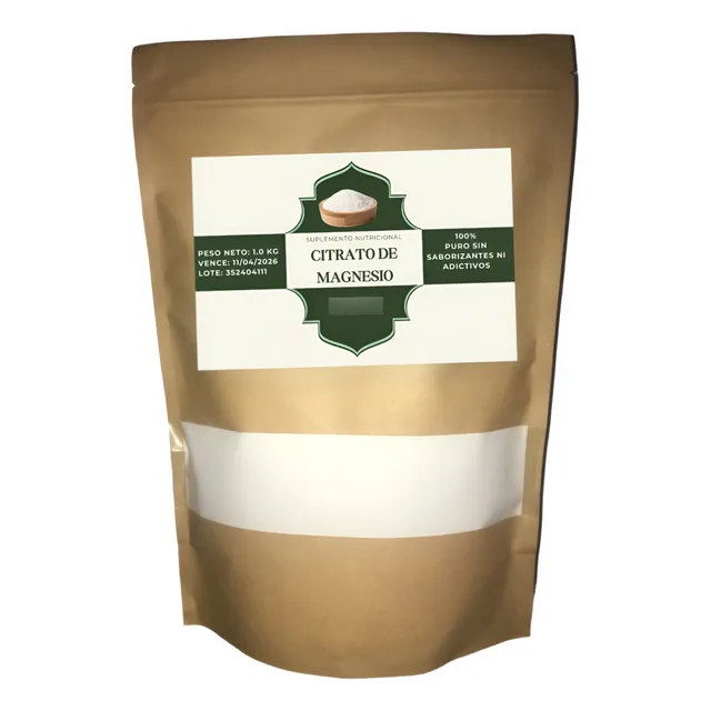 Citrato De Magnesio En Polvo 1 Kg